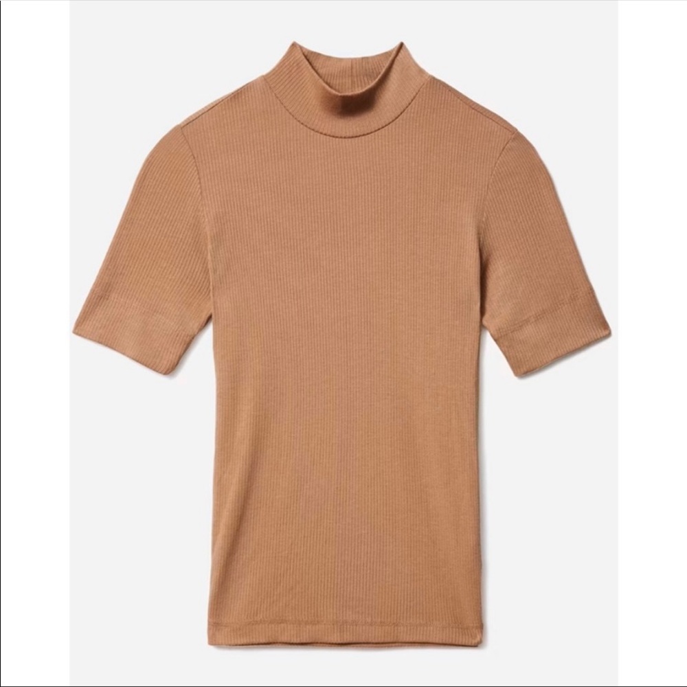 Everlane Super-Soft Mockneck Tee